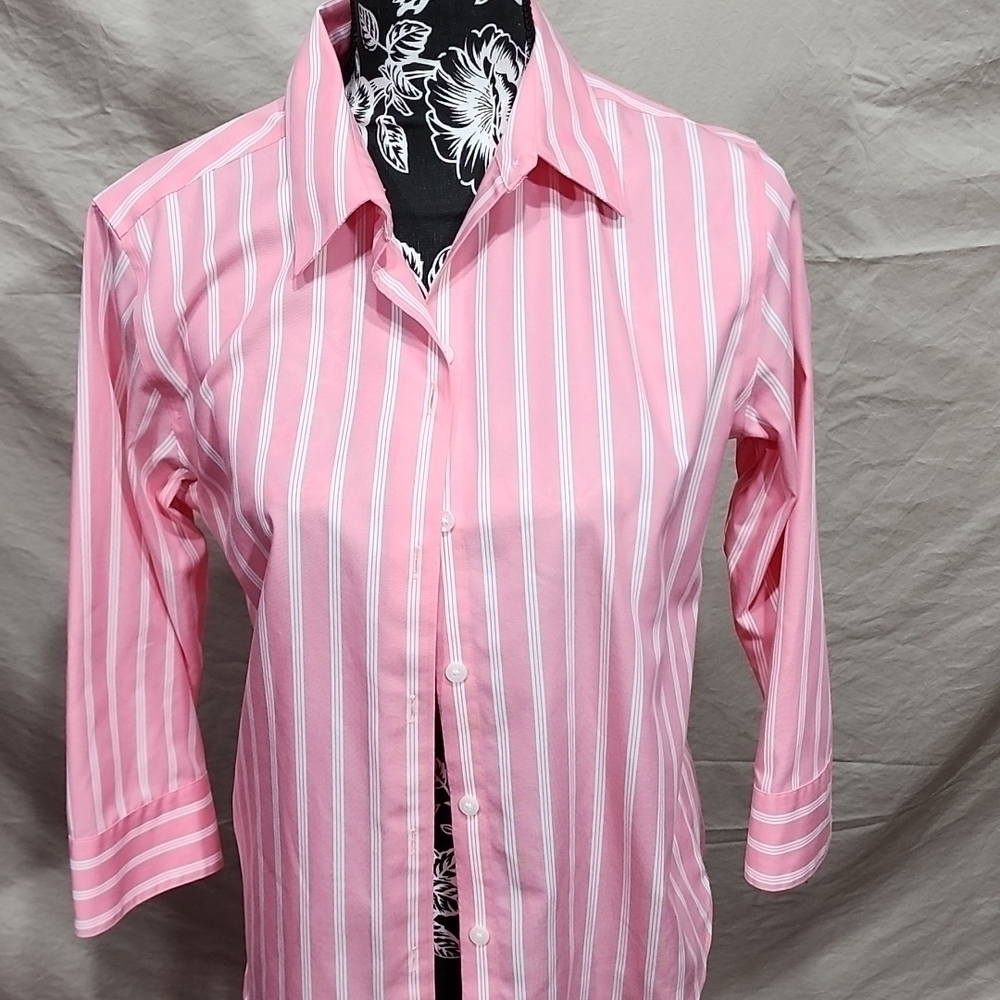 PINK BUTTON DOWN